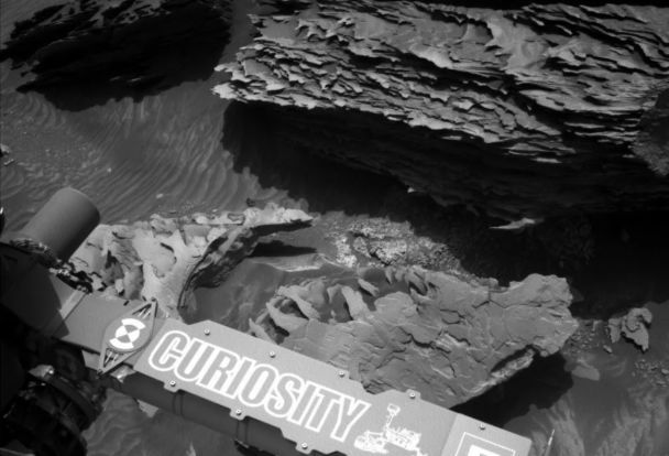 Curiosity нашел на Марсе скалы