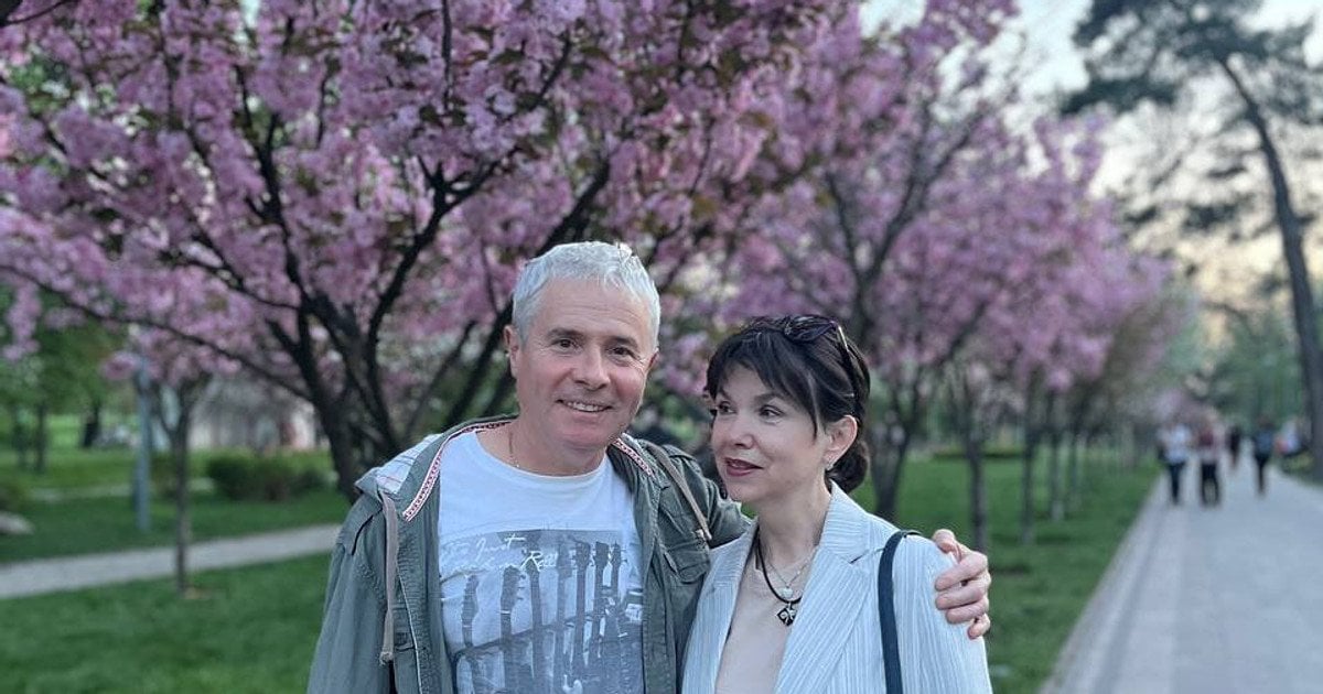 Константин Грубич с женой