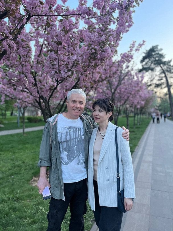 Костянтин Грубич з дружиною / © instagram.com/kostya_hrubych