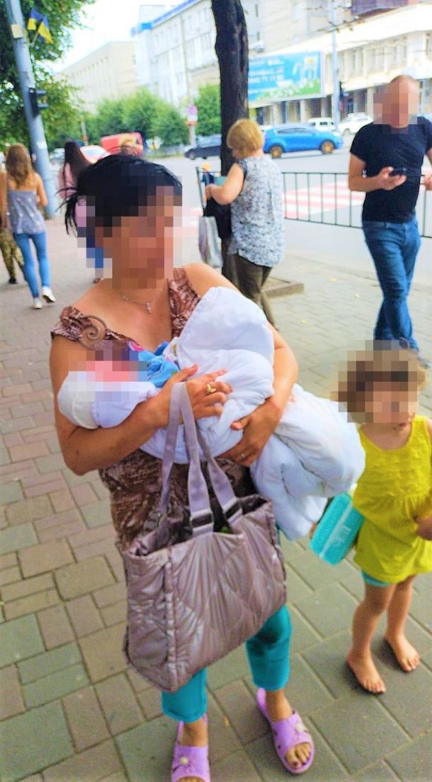 Підозрювана у викраденні дітей / © ГУ Національної поліції в Івано-Франківській області.