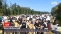 Хасиды на границе тысяча паломников остаются на грани Беларуси и Украины