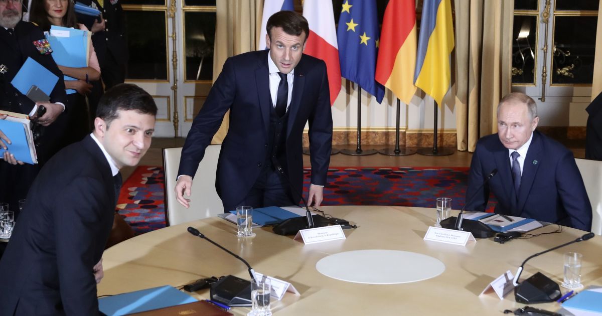 Посол Франции в Украине сказал, встретятся ли Зеленский и Путин до конца года
