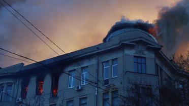 Пожежа у одеському коледжі_6 / © Думська