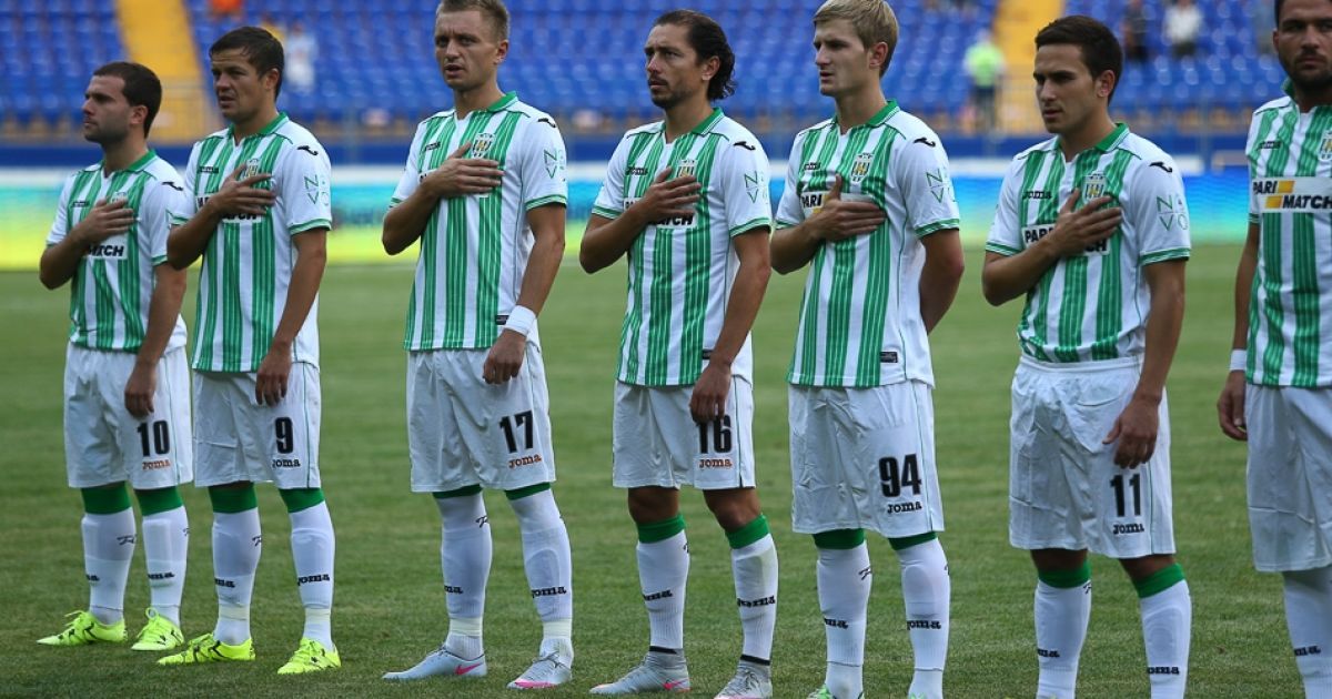 Игроки "Карпат"