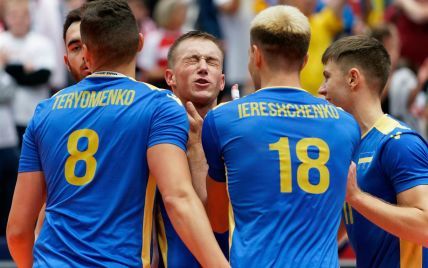 Сборная Украины разгромила Эстонию и вышла в плей-офф Чемпионата Европы по волейболу