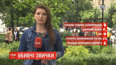 Більшість українців помирають через неправильний спосіб життя