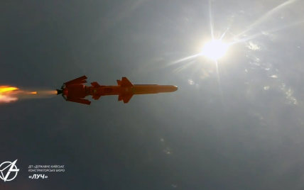 КБ "Луч" показало на видео испытания украинской крылатой ракеты