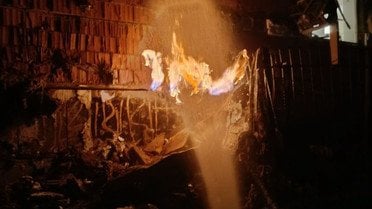 Пожежа у Києві_4 / © ДСНС