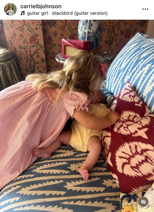 Дочери Бориса Джонсона / © Instagram Кэрри Джонсон