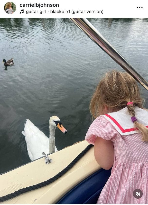 Дочь Бориса и Кэрри Джонсон / © Instagram Кэрри Джонсон