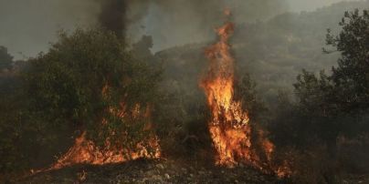 В Греции горит гора Афон: СМИ сообщают о лесном пожаре