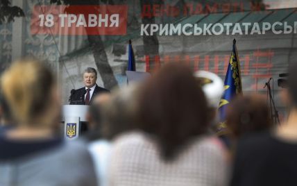 Конституционные изменения относительно крымских татар вскоре передадут профильной комиссии - Порошенко