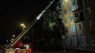 Пожежа у Києві_2 / © ДСНС