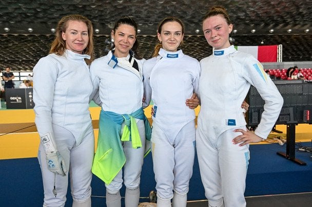 Збірна України з фехтування на шпагах / © International Fencing Federation