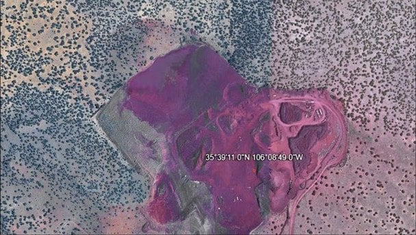 «Кривава пляма» в пустелі