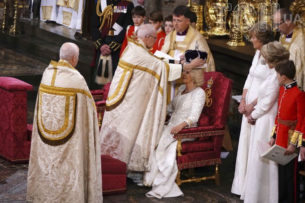 Королева Камилла на коронации / © Associated Press