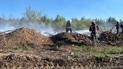 В зоне отчуждения локализовали возгорание травы: повлиял ли пожар на уровень радиации в Киеве (фото, видео)