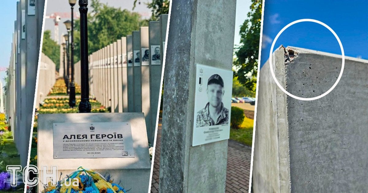 Алея Героїв на Троєщині