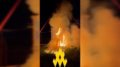 Члены движения "Атеш" устроили диверсию в Смоленске – видео