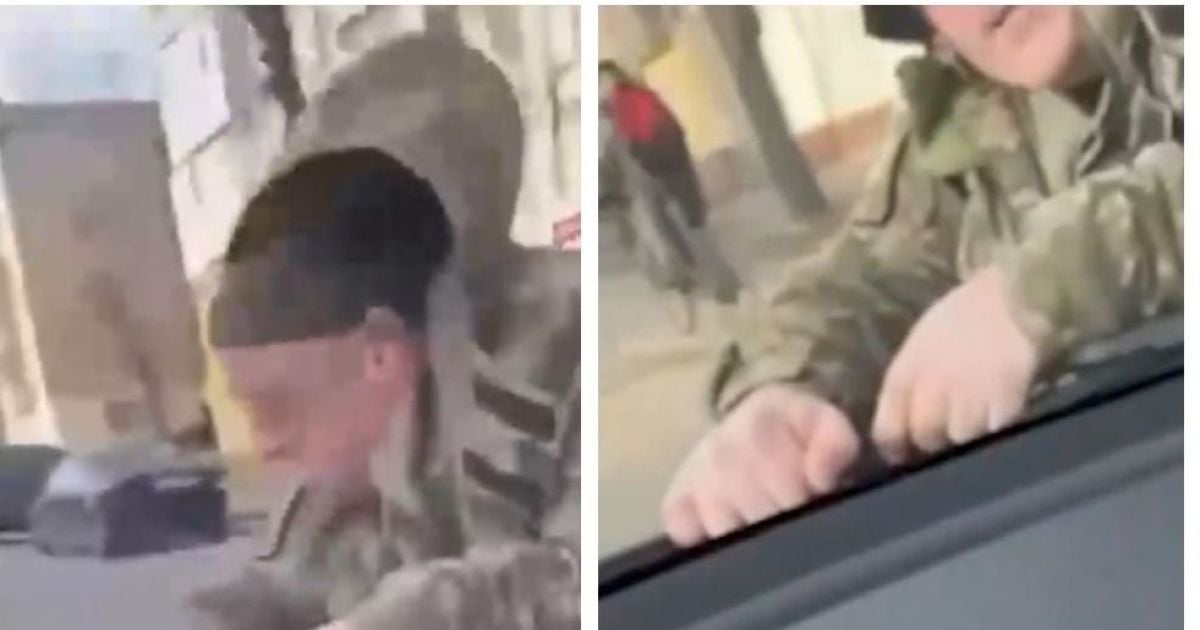 Скришот зі скандального відео у Дніпрі