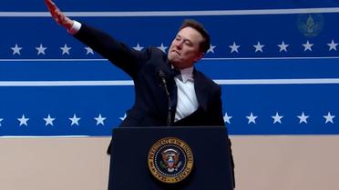 На выступлении по поводу инаугурации Трампа Илон Маск сделал странный жест