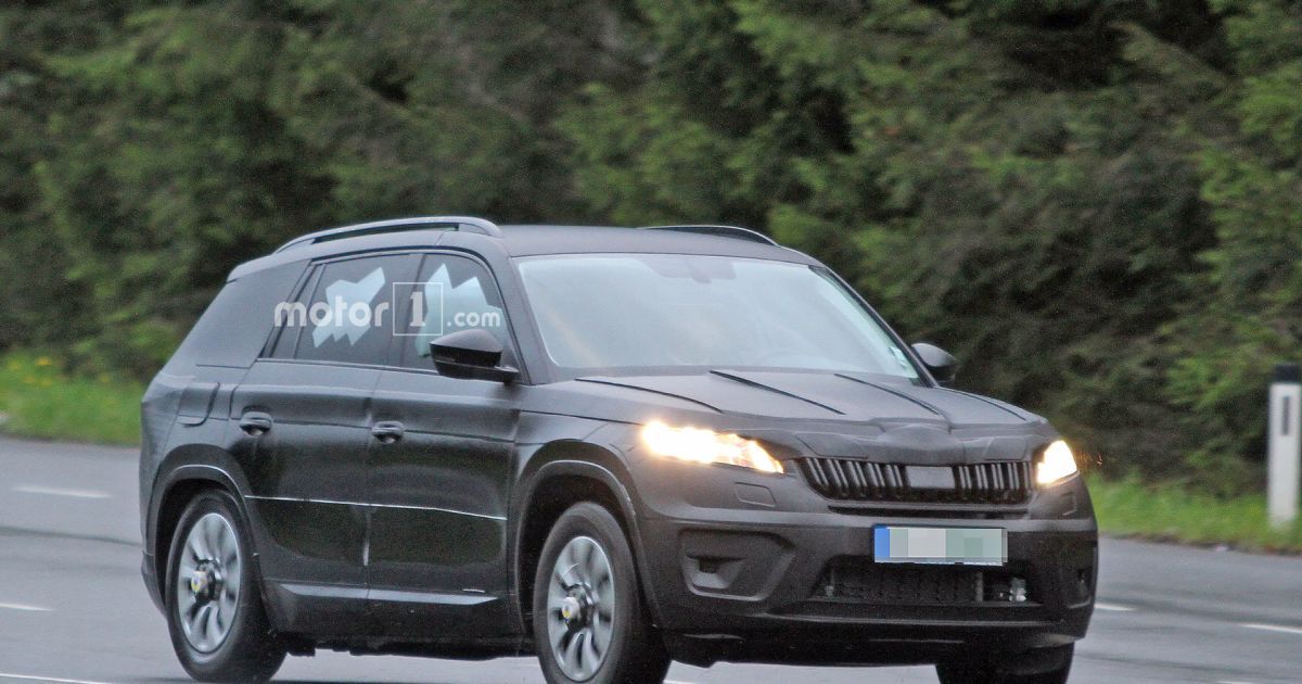 Skoda вывела на тесты серийный кроссовер Kodiaq