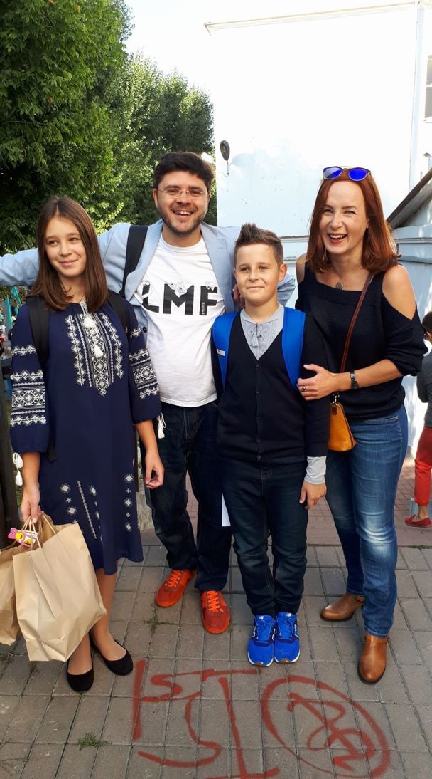 Юлія Бориско із чоловіком та дітьми / © facebook.com/yulia.rvvp