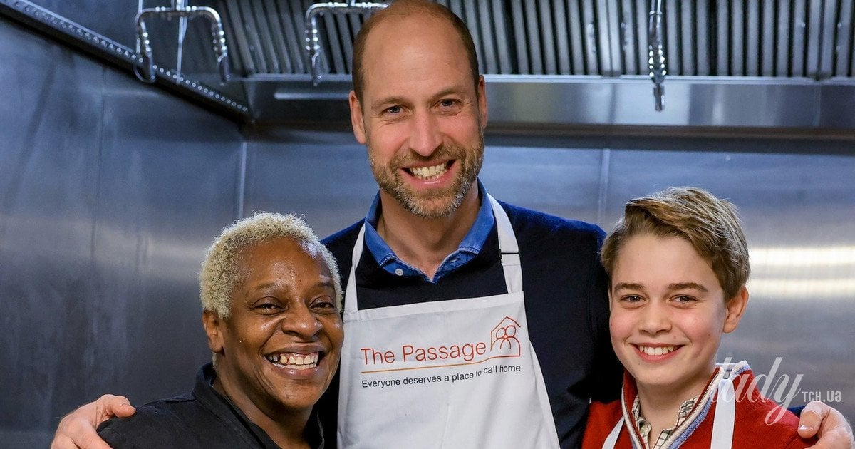 Принц Вільям із сином Джорджем