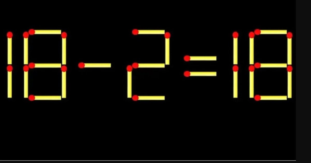 Головоломка з сірниками