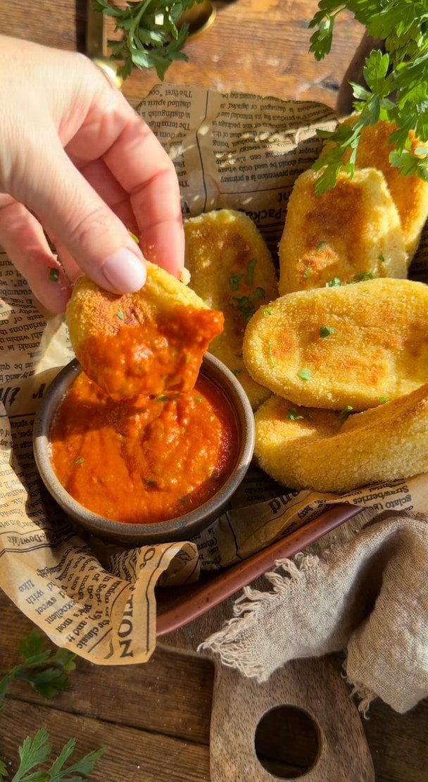 Картофельные котлеты с сыром и томатным соусом instagram.com/pysznieczyprzepysznie / © Instagram
