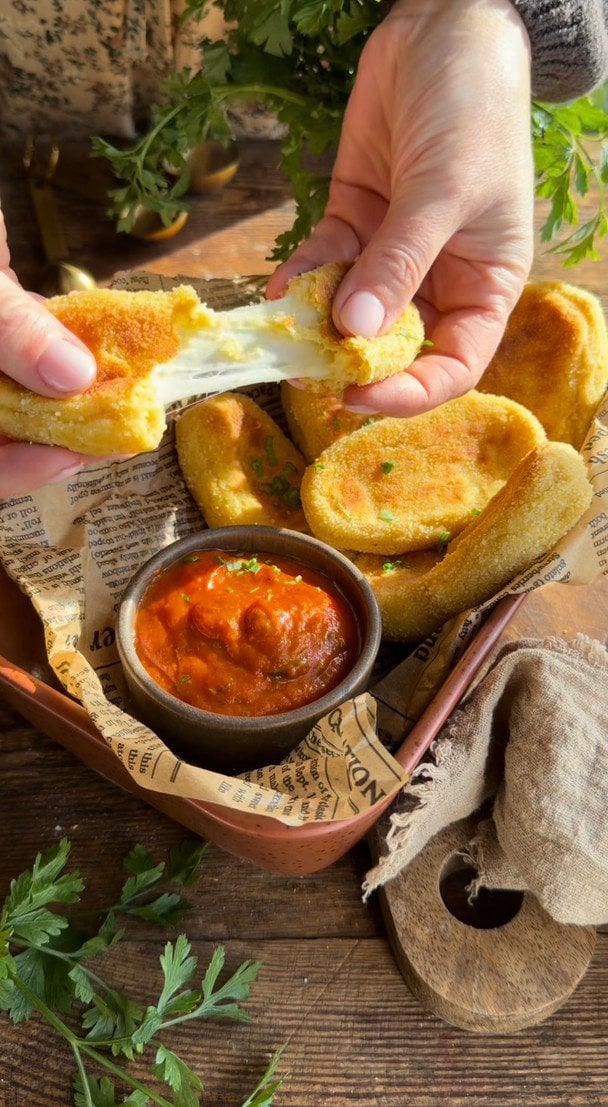 Картофельные котлеты с сыром и томатным соусом instagram.com/pysznieczyprzepysznie / © Instagram