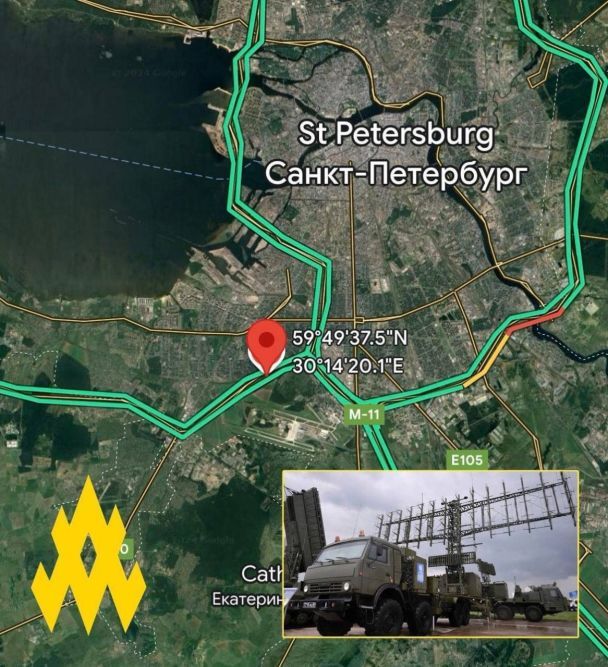 Росіяни перекидають РЕБ із Санкт-Петербурга