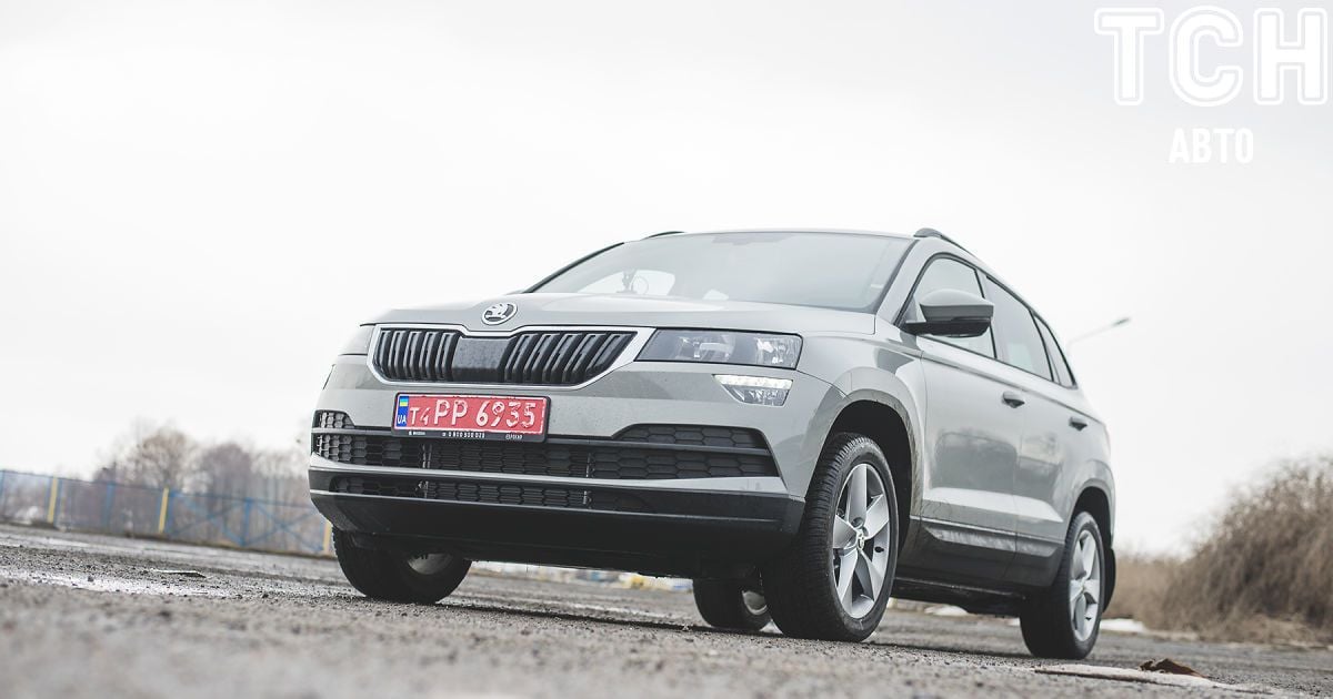 Новый кроссовер Skoda Karoq испытали украинскими дорогами