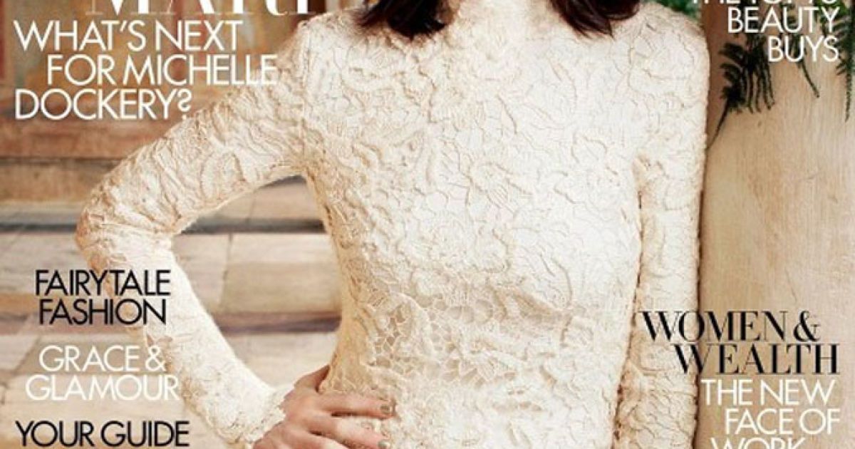 Мишель Докери в Harper's Bazaar UK