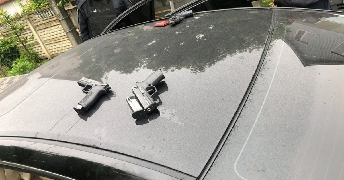 Кровавая перестрелка в Броварах: у злоумышленников изъяли 16 единиц оружия - полиция