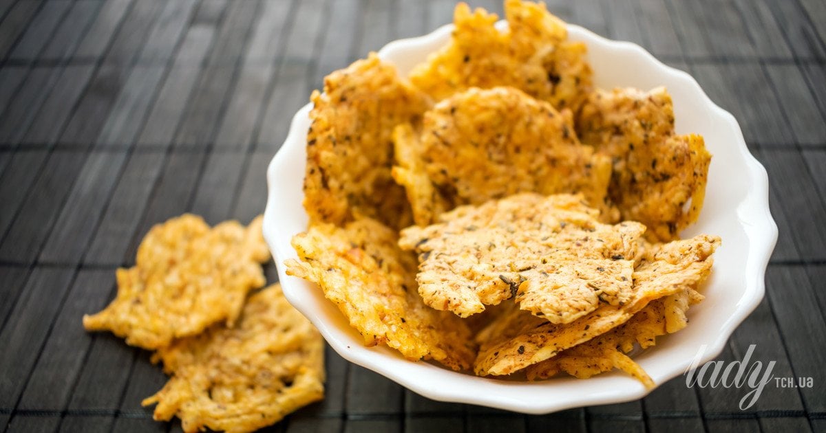 Пармезанові чипси