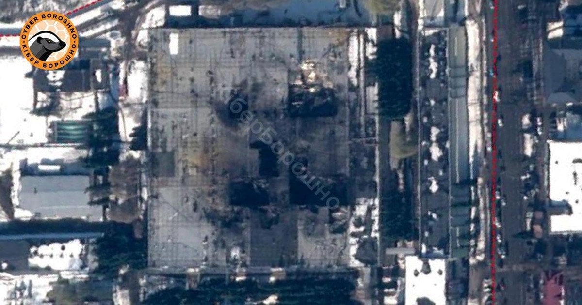 Наслідки удару по заводу "Кремній Ел" у Брянську