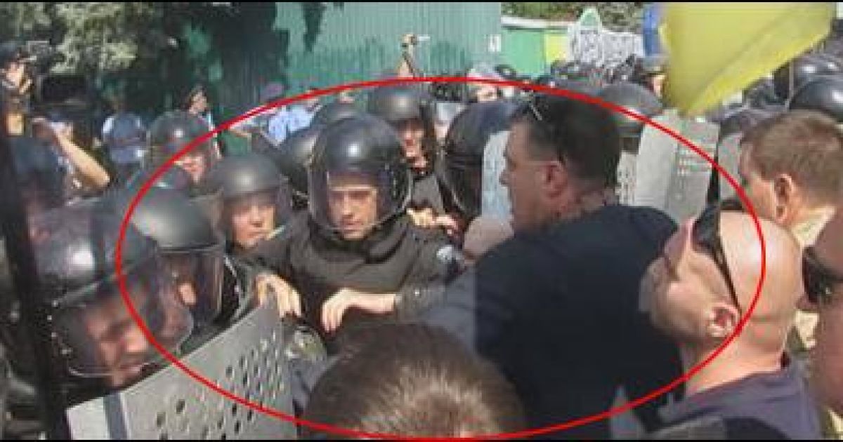 В МВД допросят участников беспорядков / © Пресс-служба МВД Украины