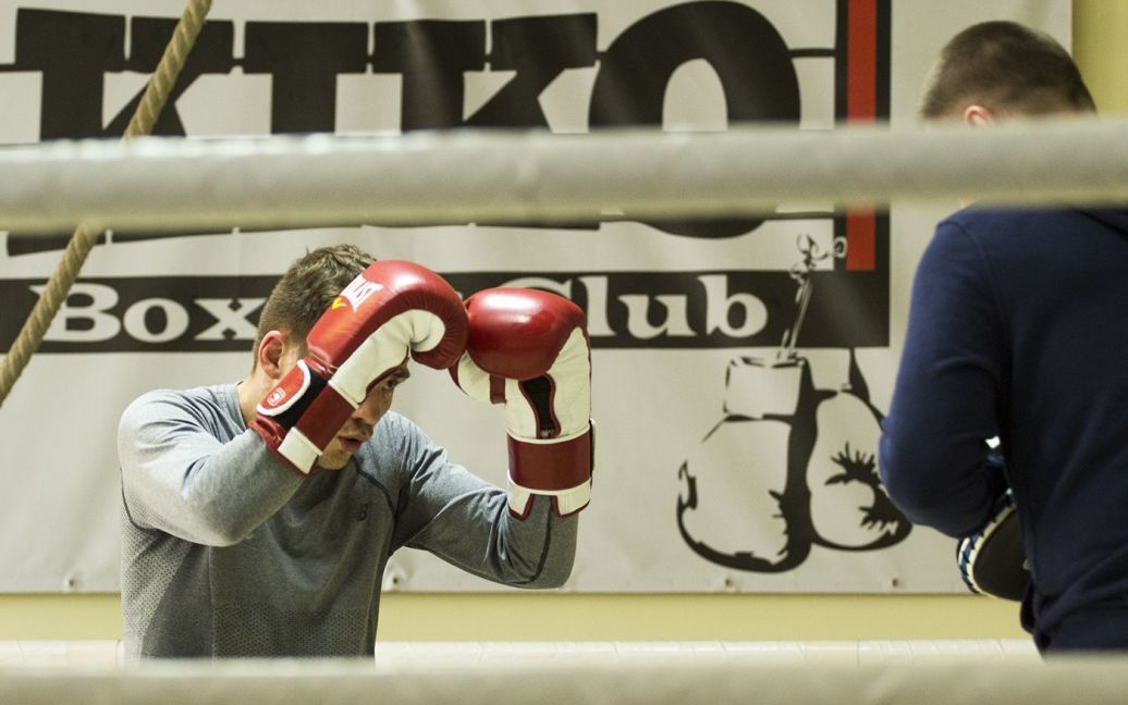 Денис Берінчик провів відкрите тренування. 
Фото - Надія Мельниченко / © 