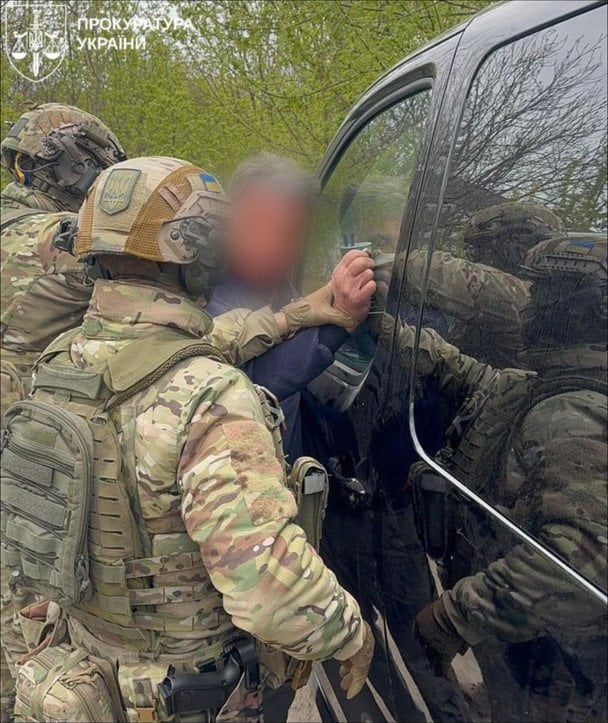 Затримання підозрюваного / © Телеграм-канал Руслана Кравченка