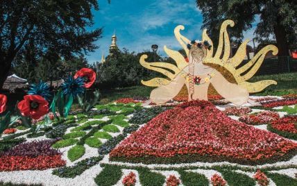 Белоснежка, Шрек и Angry Birds: в Киеве на Певческом поле откроется выставка цветов