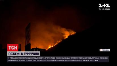 Новости мира: в турецком городе Милас загорелась ТЭЦ