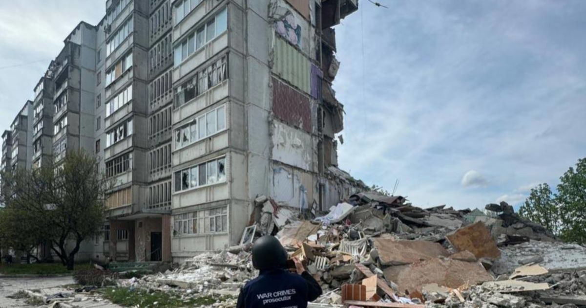 Наслідки атаки РФ по Вовчанську 20 квітня