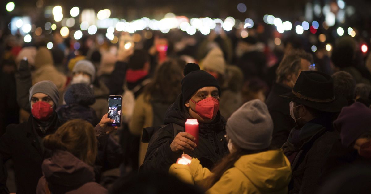 Відень вшановує пам'ять жертв пандемії / © Associated Press