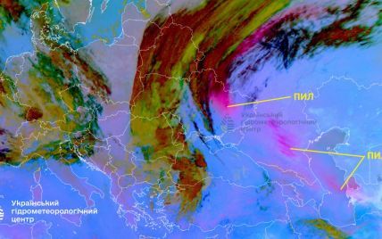Как долго продлится пылевая буря в Украине: прогноз синоптиков