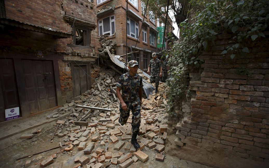 Землетрясение в Непале. / © Reuters