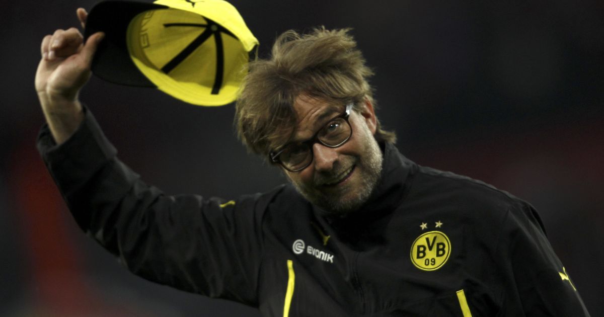 Клопп во время тренерства в "Боруссии"