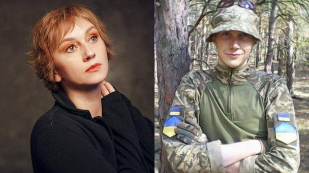 Римма Зюбина и его сын Даниил