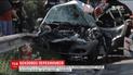 В Тернополе бензовоз выехал на встречную полосу и зацепил шесть автомобилей