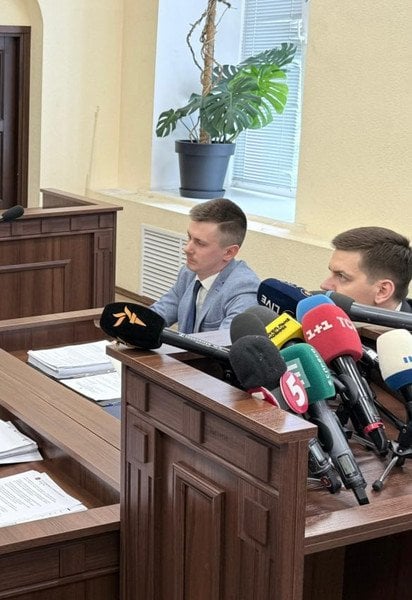 Засідання суду, який обрав запобіжний захід патрульним